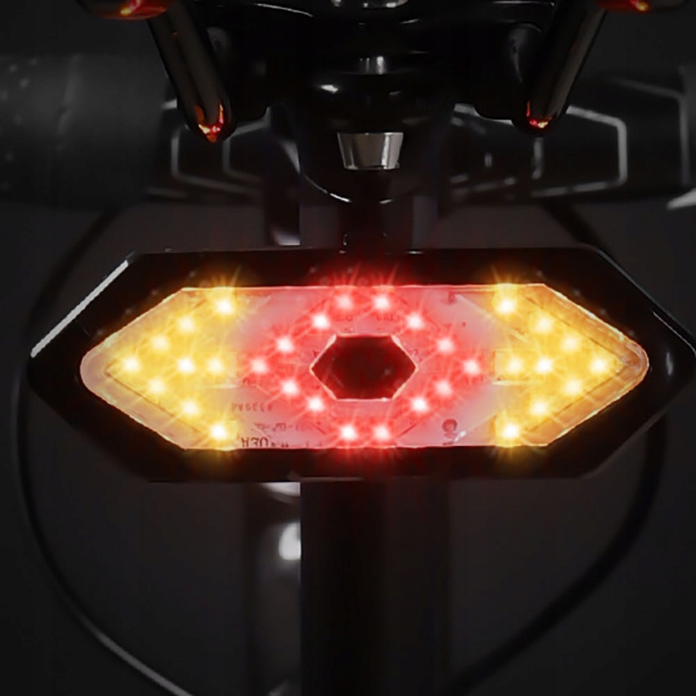 KIERUNKOWSKAZY ROWEROWE SYGNALIZACJA TYŁ LED Źródło światła dioda LED