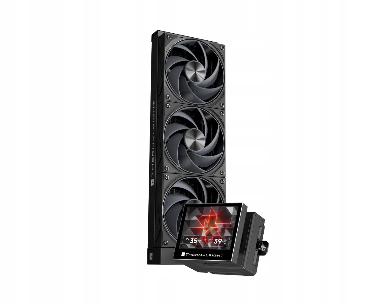 Chłodzenie wodne Aio Thermalright Stream Vision 360 Argb 3x120mm Czarne
