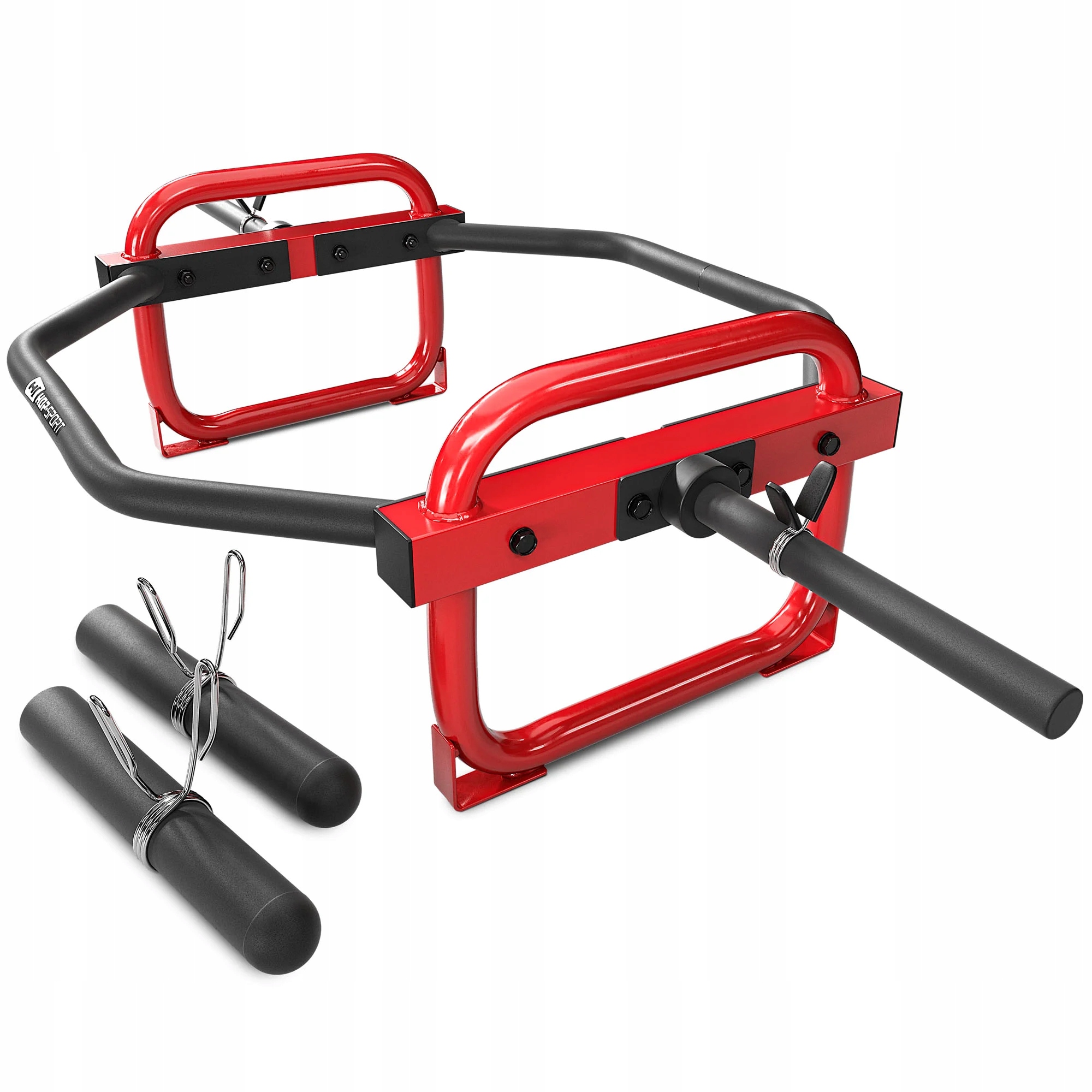 Stalowy gryf do martwego ciągu heksagonalny 25mm nakładki olimpijskie 50mm