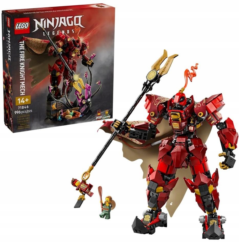 Lego(r) Ninjago 71846 Mech ohnivého rytíře