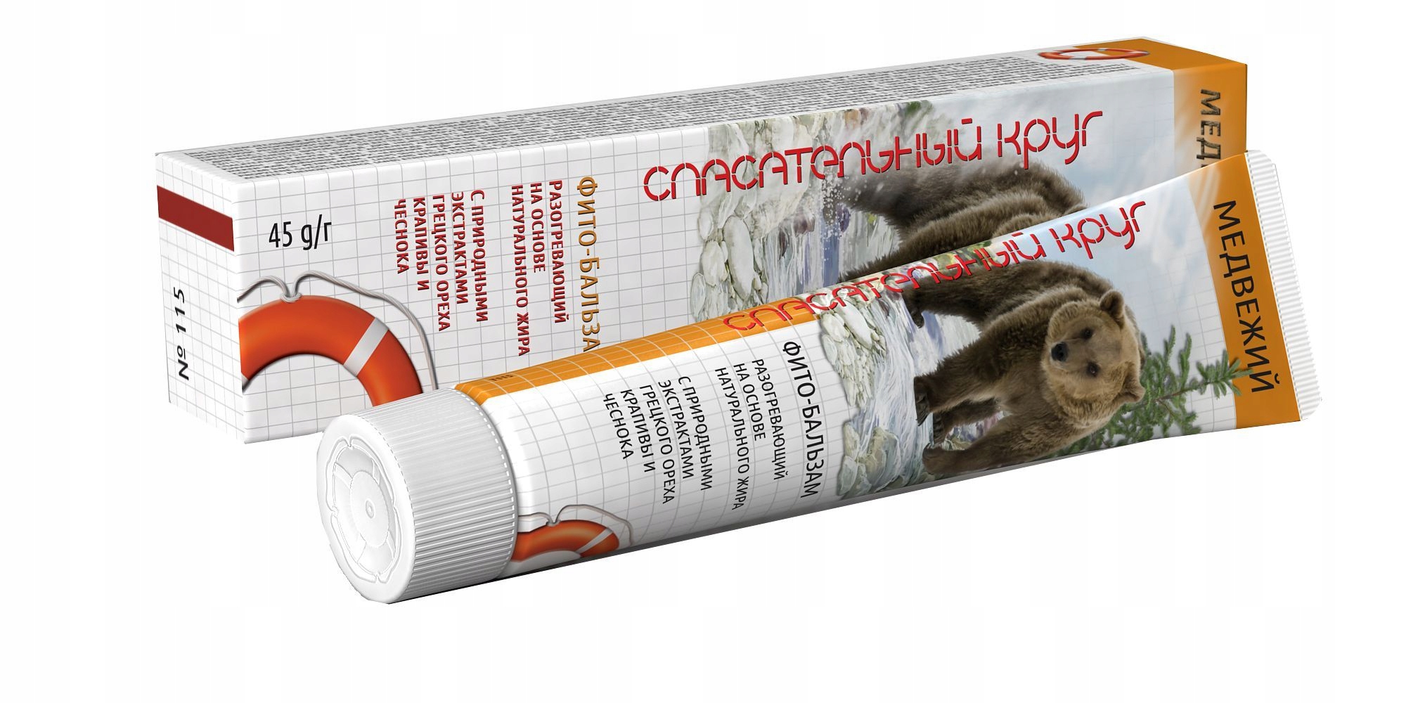 Ratownik 115 balsam "niedźwiedź" 45g