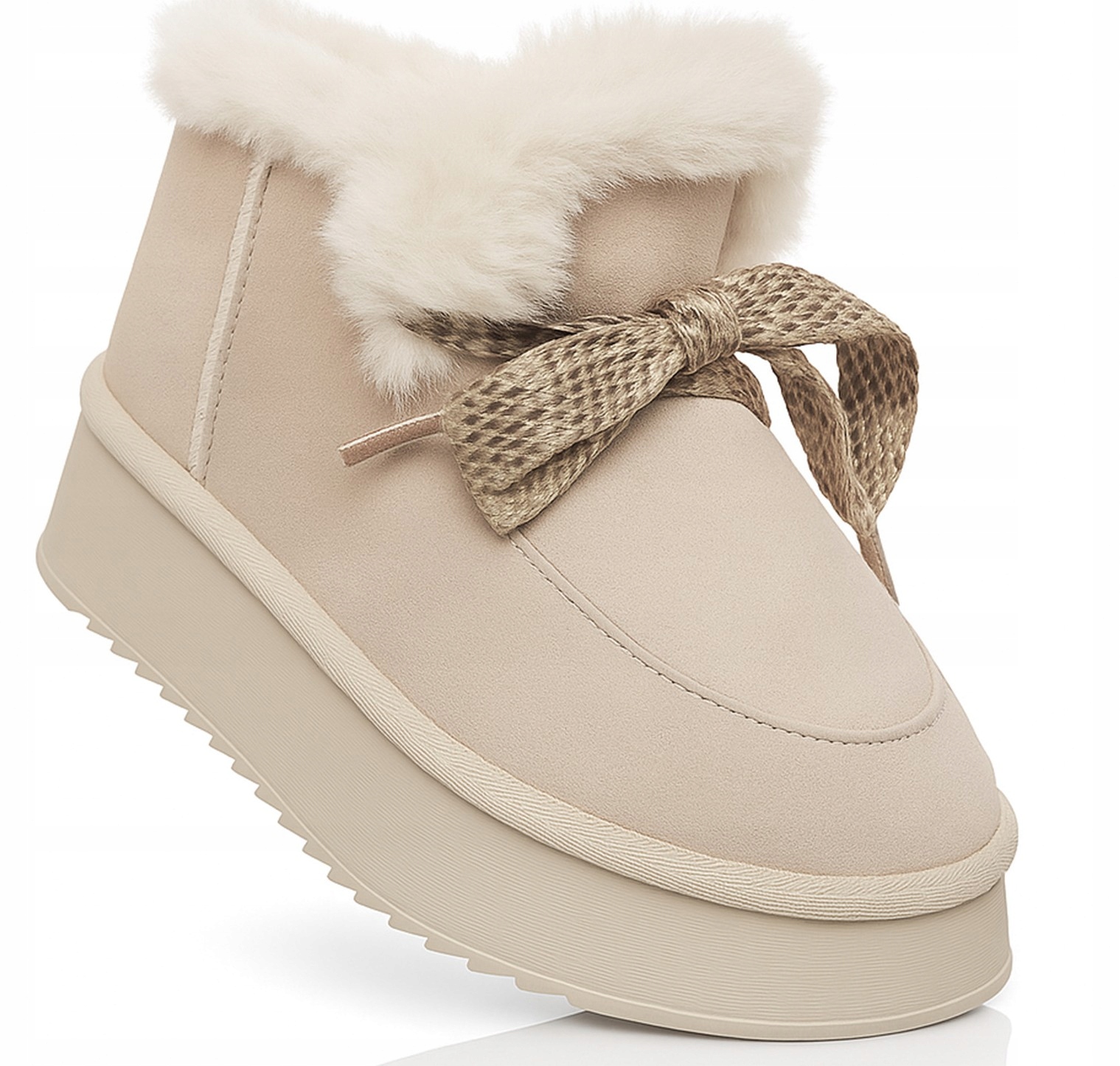 Solo Soprani Dámské sněhule na platformě, zateplené kůží SSW521P65