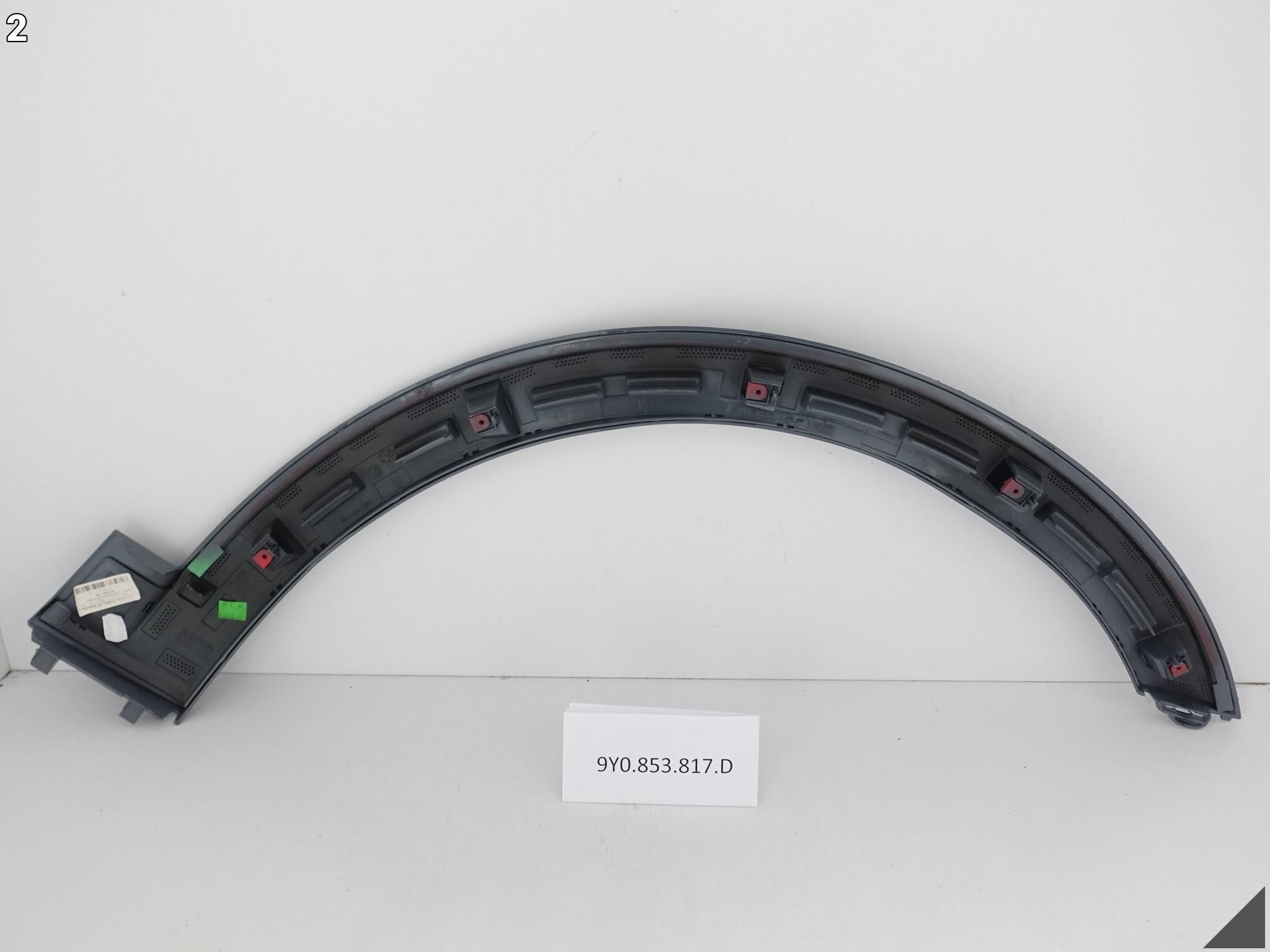 PORSCHE CAYENNE III GTS E3 9Y0 18- moulding for fender left front M7K