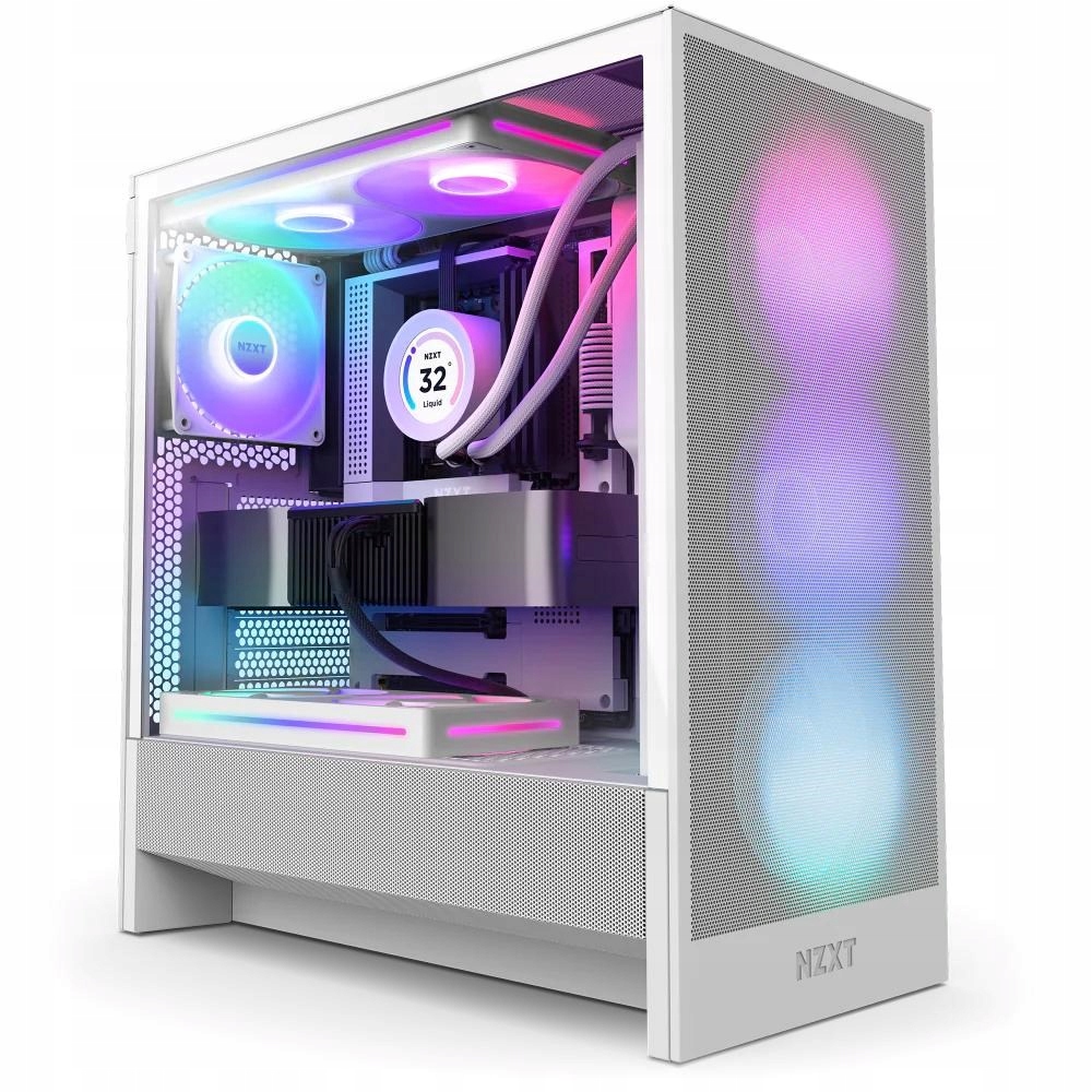 Nzxt H5 Flow Rgb CC-H52FW-R1