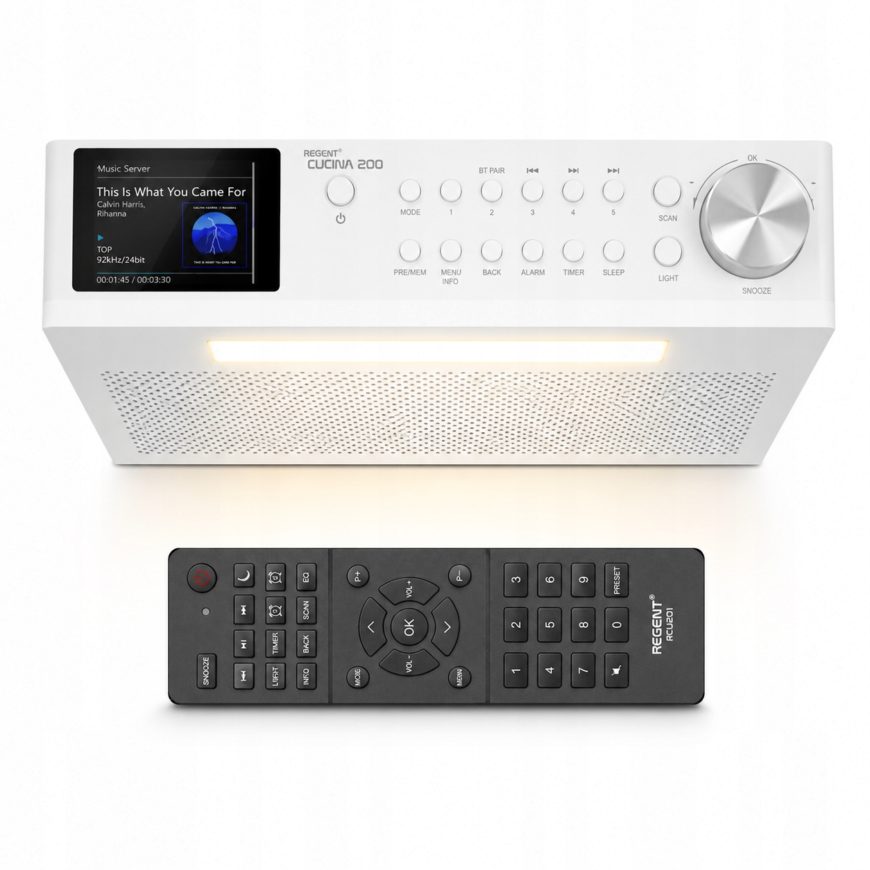 Ferguson Kuchyňské síťové rádio Regent Cucina 200 DAB+/FM/BT/LED/Pilot