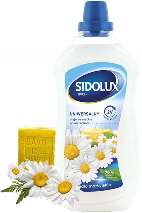 

Sidolux Płyn Uniwersalny Mydło Marsylskie 1l