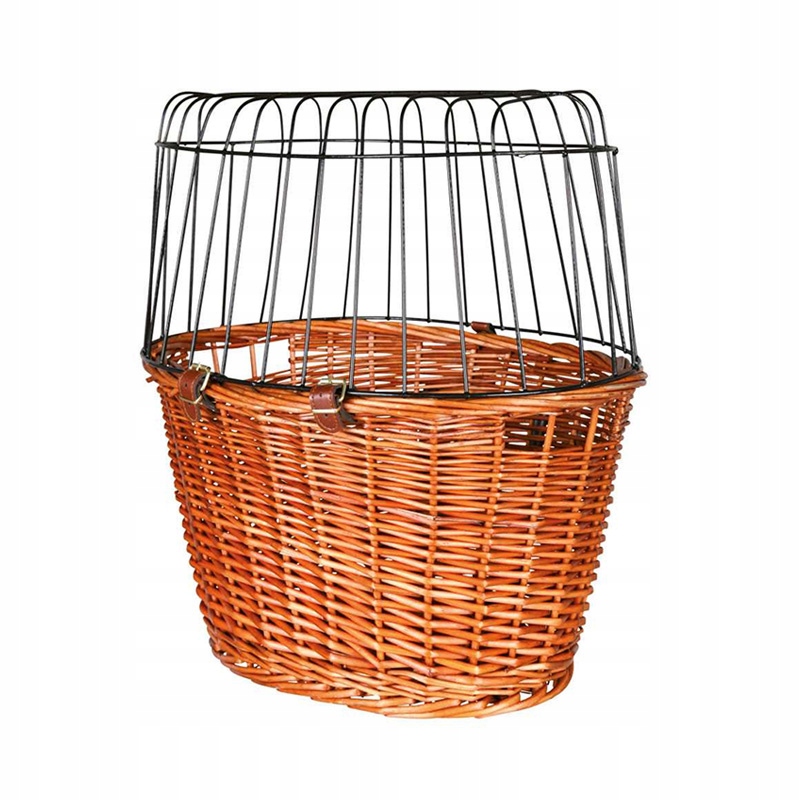 Trixie Kosz Wiklinowy na rower 44 x 48 x 33 cm dla psa lub kota do 5 kg