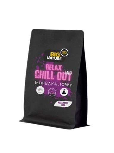 4x Big Nature Směs Sušeného Ovoce A Ořechů Relax Chill Out 200 g