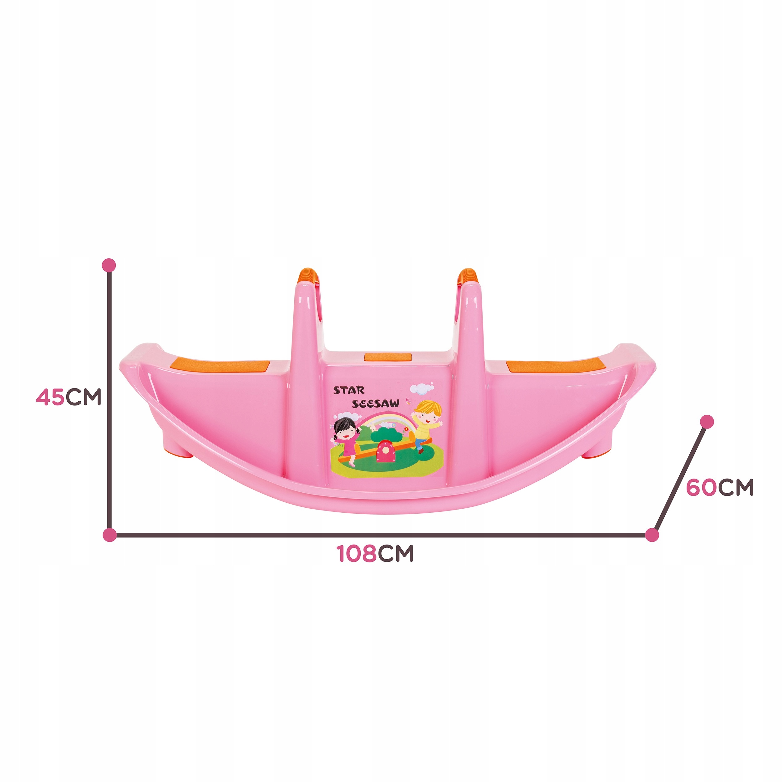 BUJAK OGRODOWY DLA DZIECI HUŚTAWKA 2-3 os WOOPIE Rodzaj bujaki