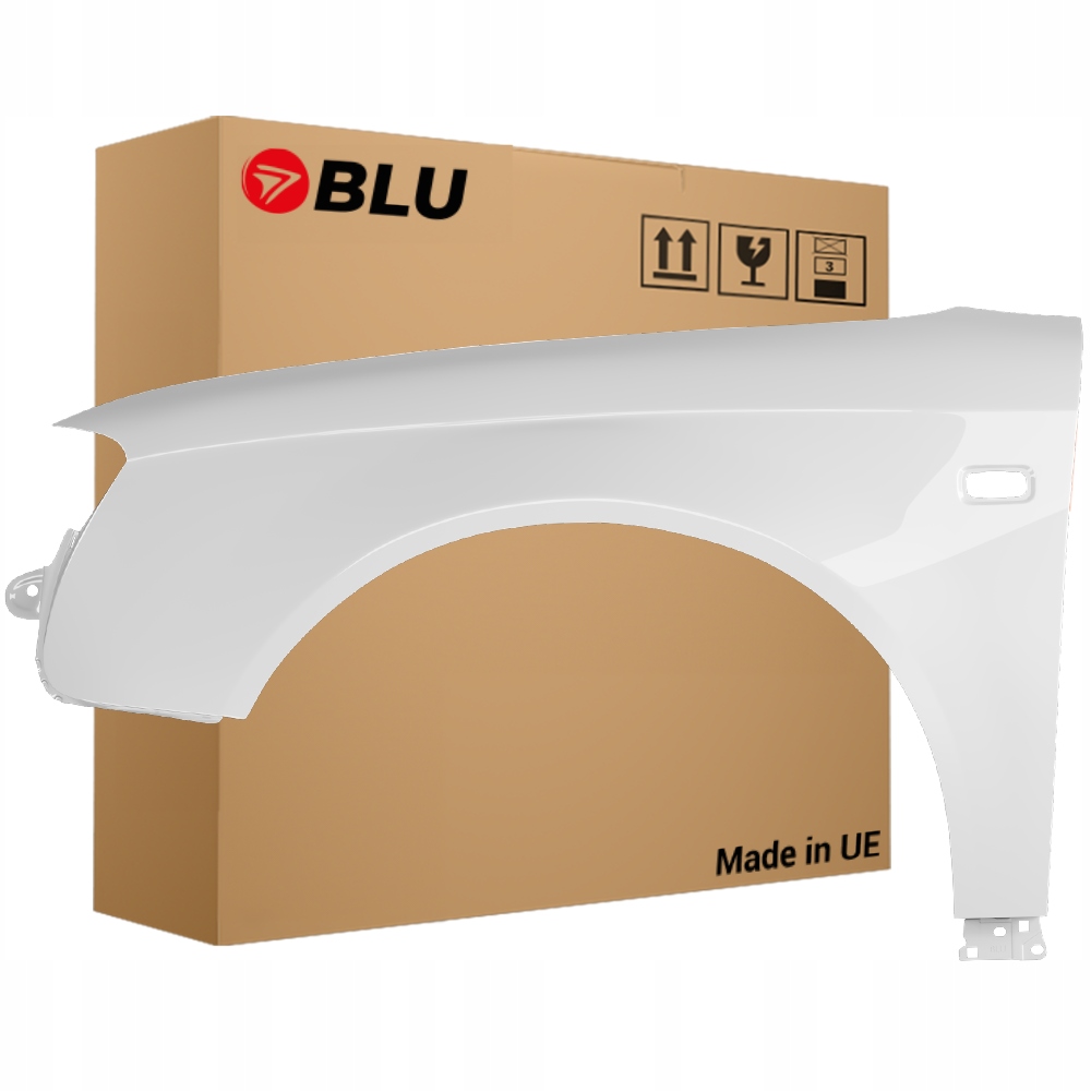 Blu Blatník Audi A4 B7 LY9C levý bílý 04-08 přední
