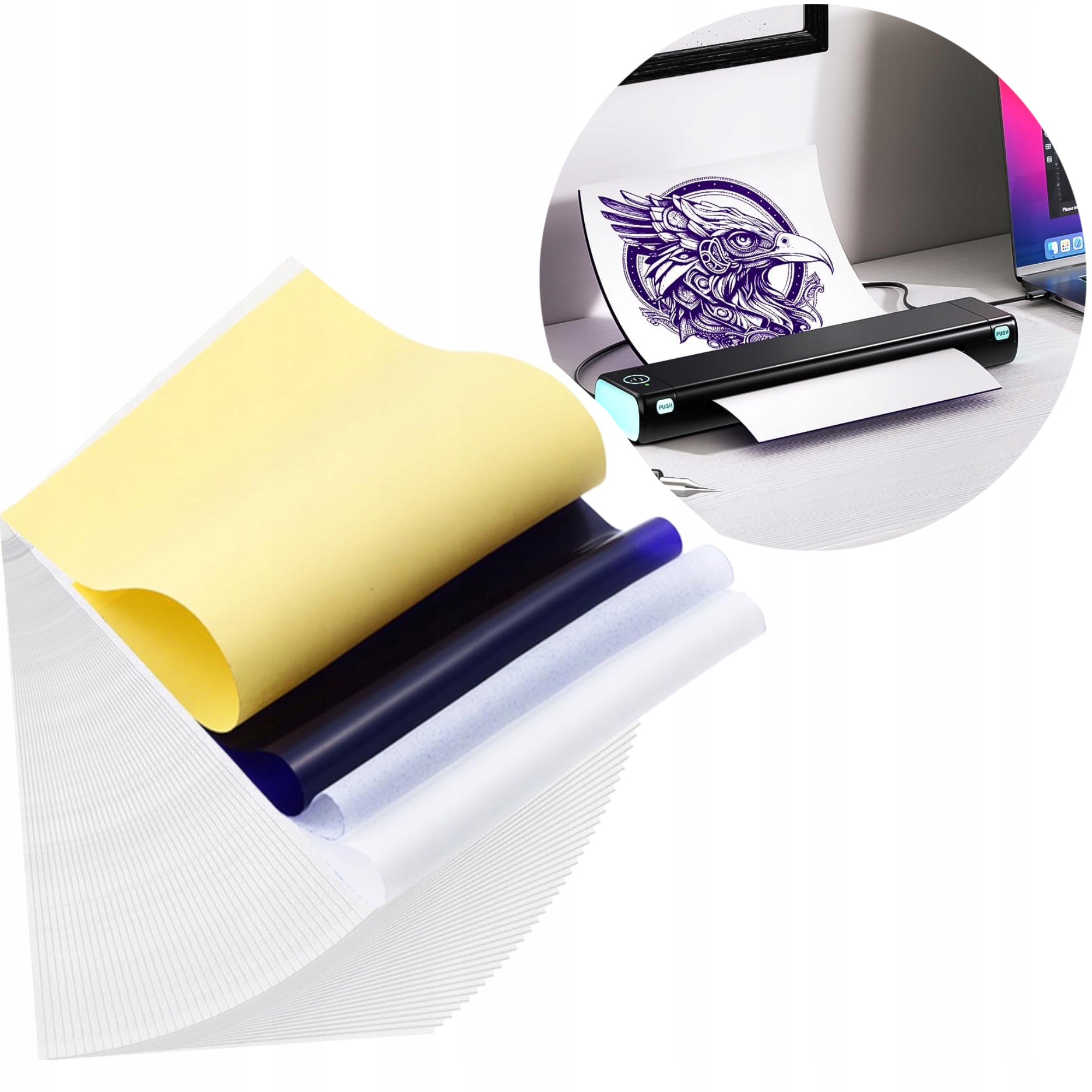 Kalka Premium pro odrážení tetování Termo