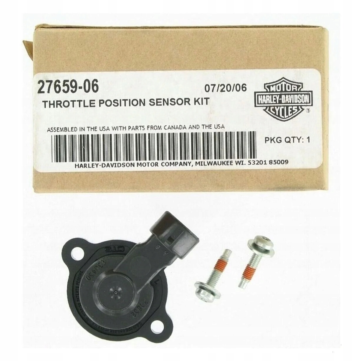 Snímač polohy škrtiacej klapky Harley Davidson Oem