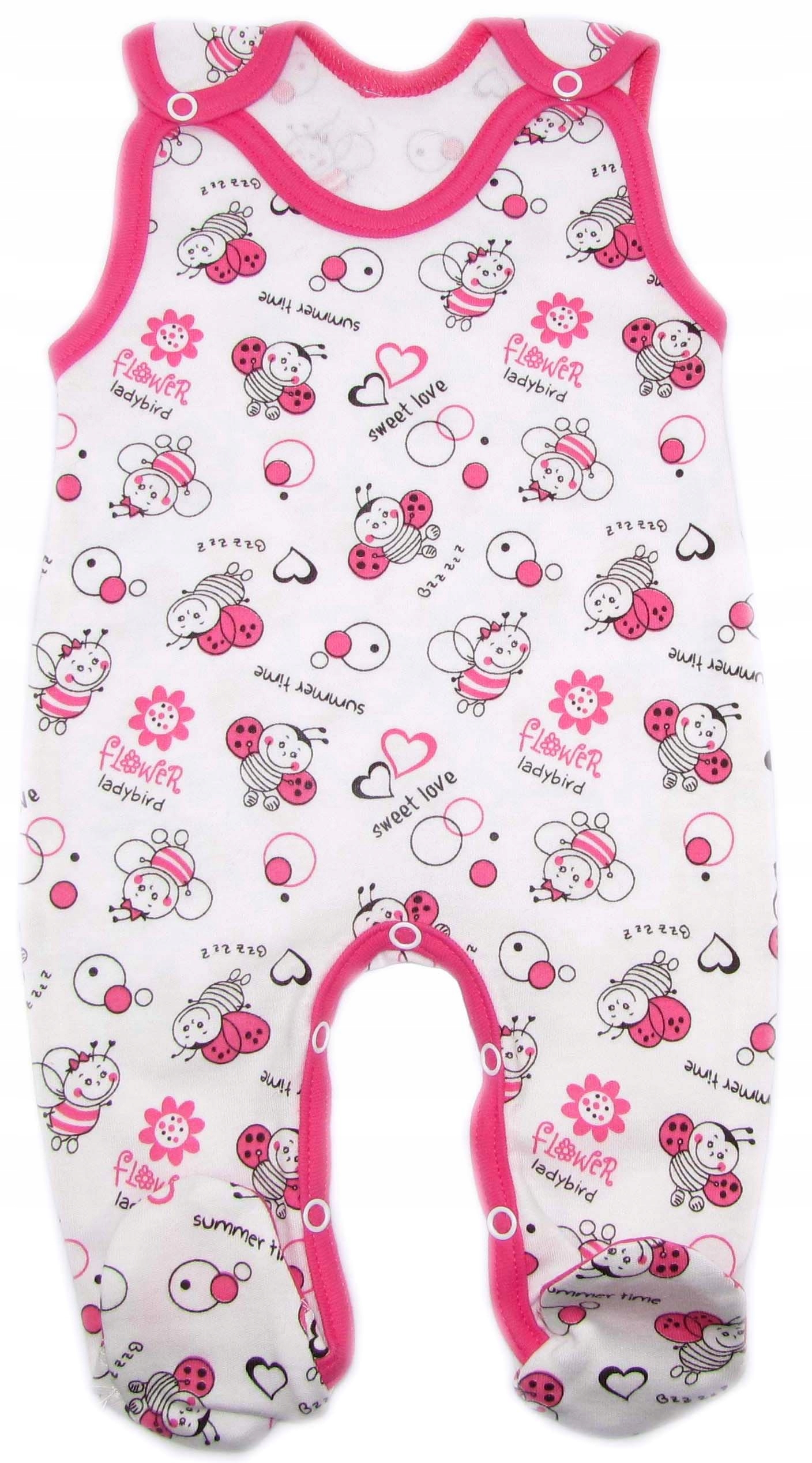 ŚPIOCHY NIEMOWLĘCE ŚPIOSZKI BAWEŁNIANE r.68 /3/