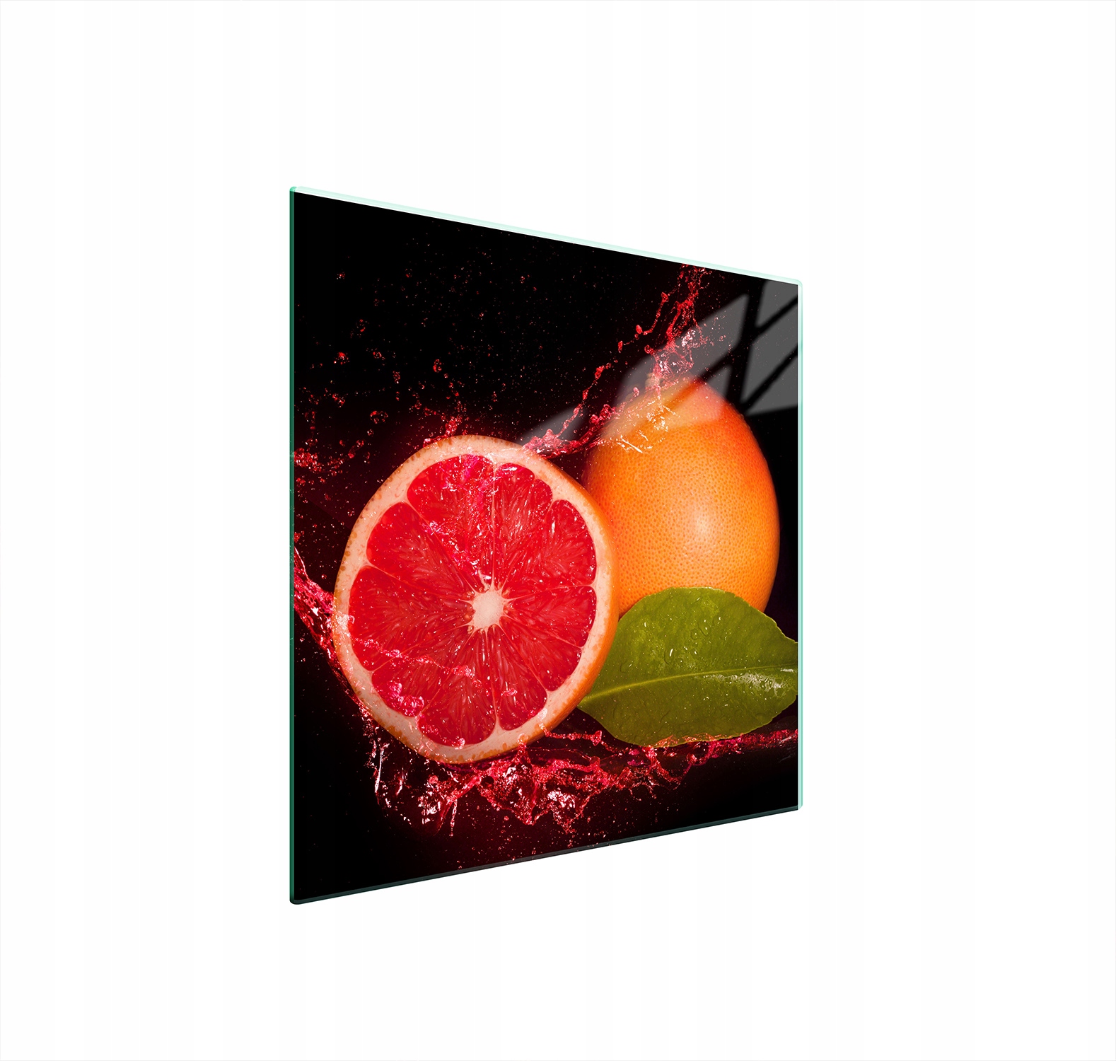 Skleněná Ochranná Deska Na Sporák 50x52 Grapefruit Tvrzené Sklo