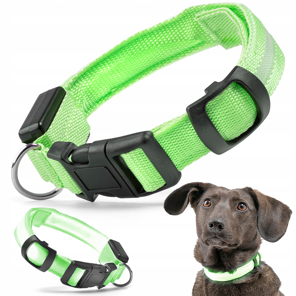 

Świecąca Obroża Led Dla Psa Kota 3 Tryby 30-38cm S