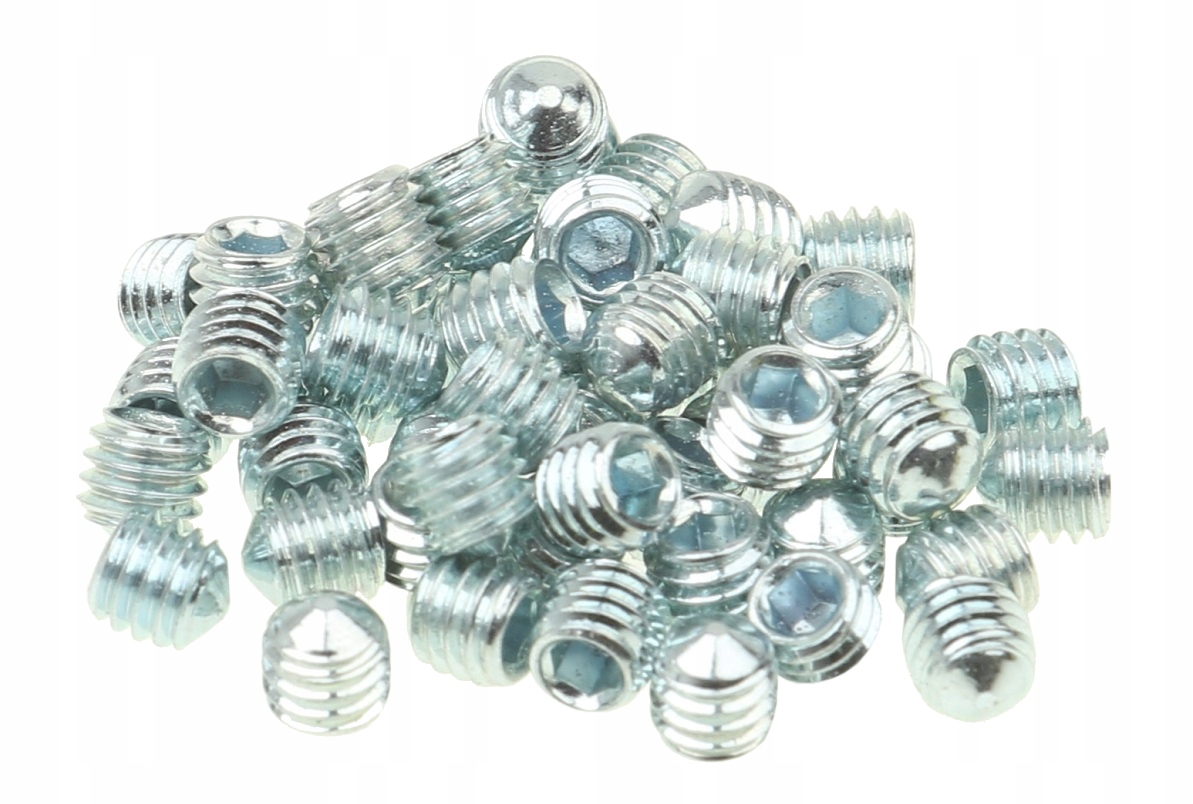 

Wkręt Dociskowy Śruba Robaczek M3x5 mm 50x Stożek