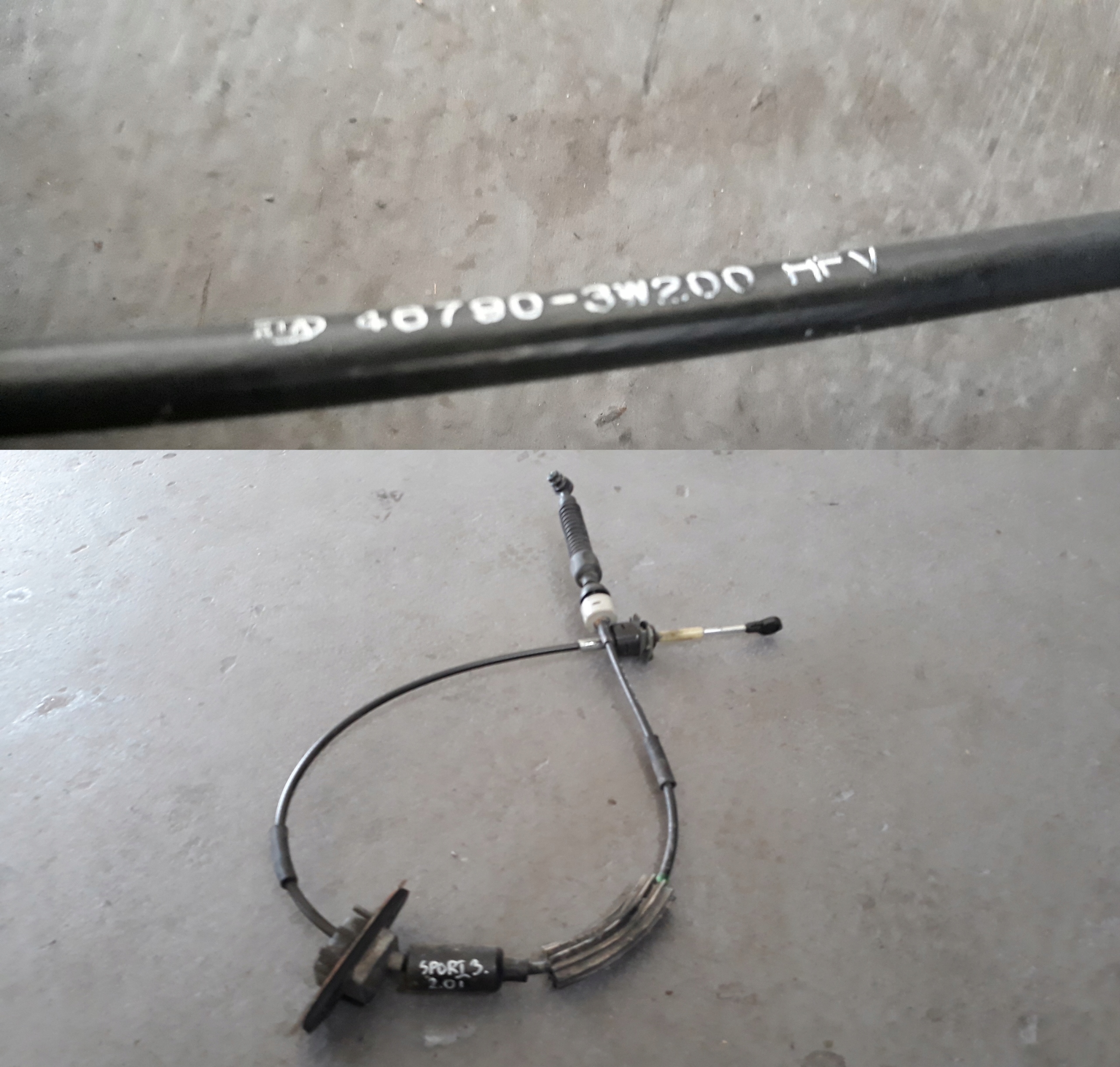 46790-3W200 - KIA SPORTAGE III 2013R 2.0 T AT КАБЕЛЬ ПЕРЕКЛЮЧЕНИЯ ПЕРЕДАЧ