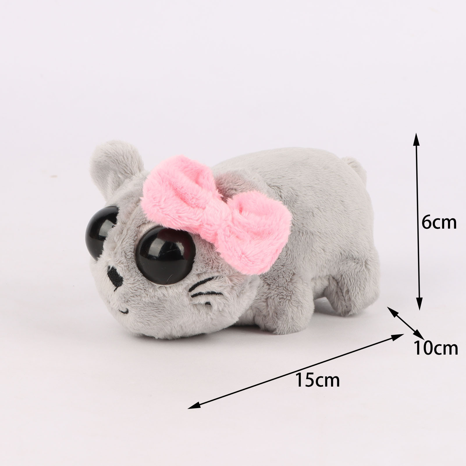 Sad Hamster Plush With Sound Hamster Doll With Built-In Violin Sound Soft Wiek dziecka 2 lata +