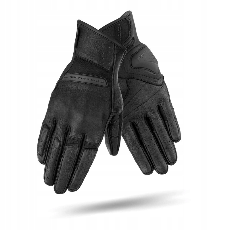 Dámské kožené motocyklové rukavice Shima Monaco Black černé Bonus