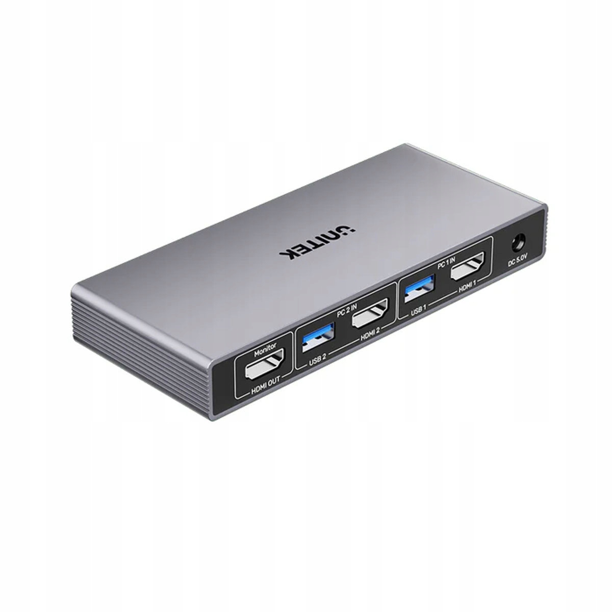 Unitek Kvm přepínač 4K@60Hz Usb 3.0 Hdmi