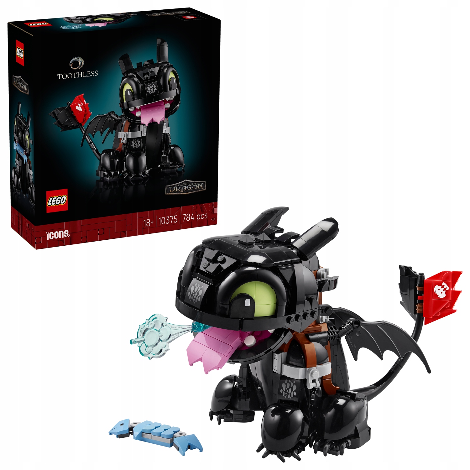 Lego Icons 10375 Jak vycvičit draka: Bezzubka