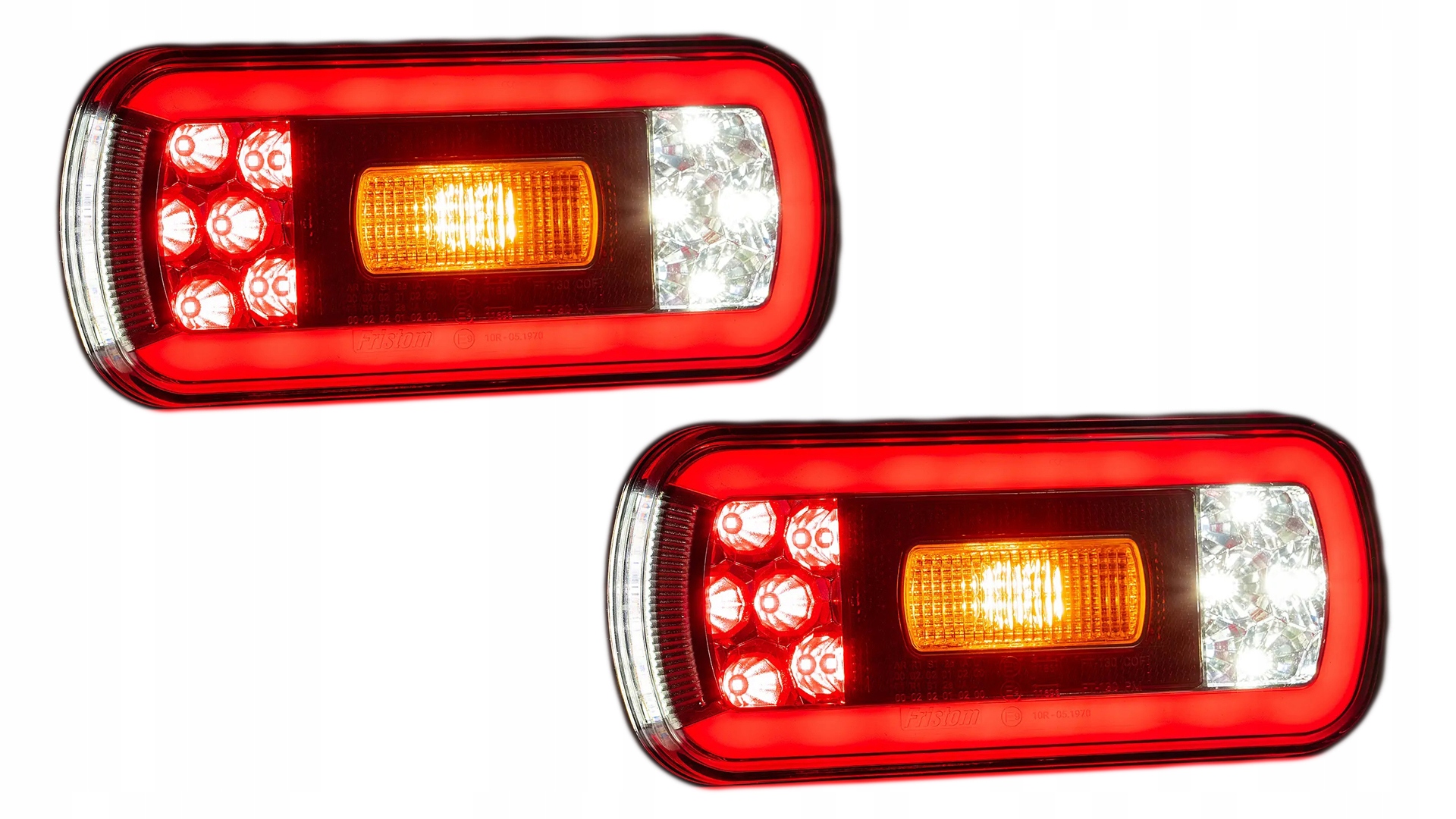 ZESTAW 2 LAMP LED PRAWA + LEWA 5F PL FRISTOM FT130