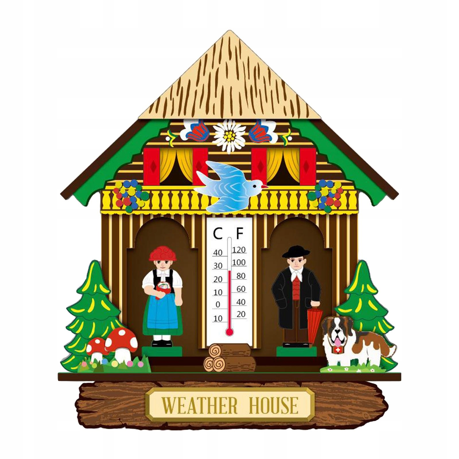 Termometr acf1) temperatura zewnętrzna monitor wilgotności cyfrowy