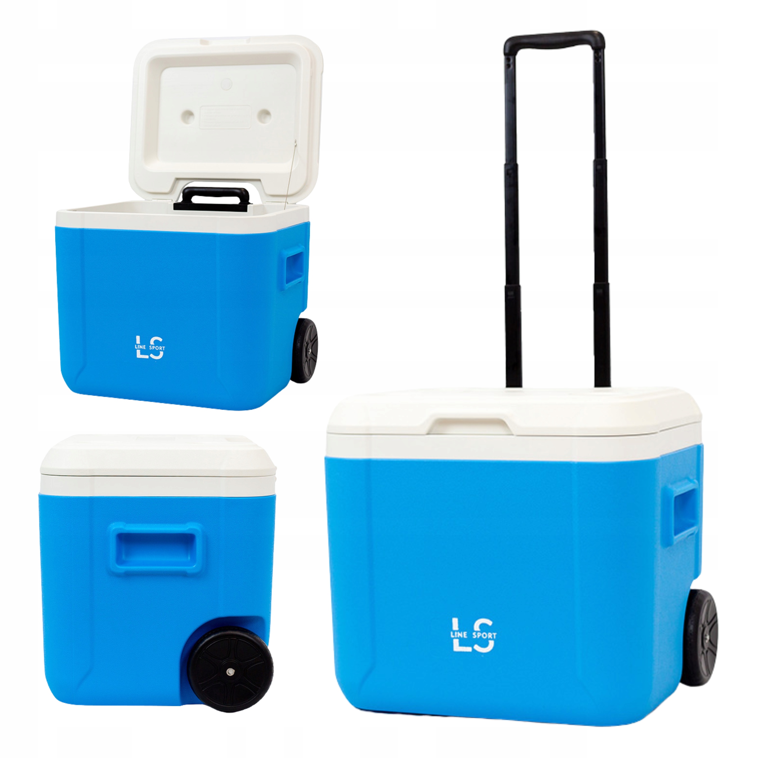 Turistická Lednička Line Sport Přenosná Na Kolečkách Mobilní Prostorná 52 L