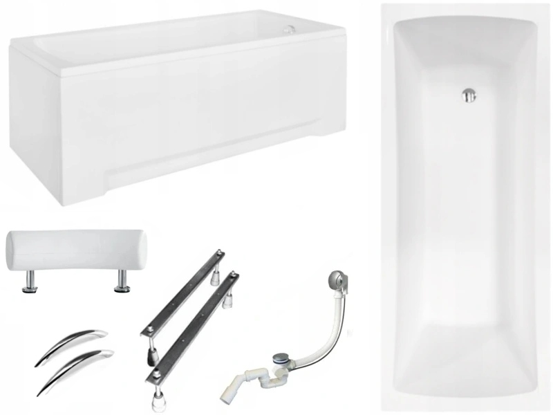 

Besco Optima Premium Wanna 160x70 Obudowa Syfon