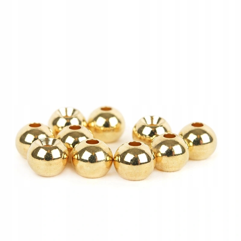 Mosiężne Główki Do Much Szczupakowych Bauer Pike Beads FD-C5100 Gold