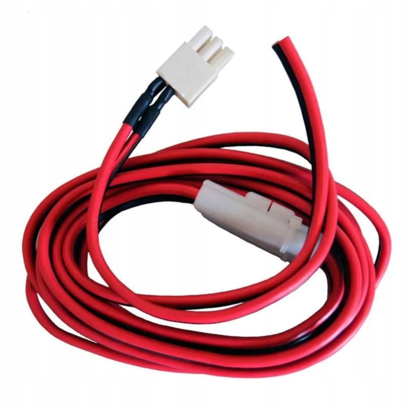 Kabel zasilający 3m z wtykiem 6-pin Molex do Kenwood, Icom, Yaesu, Alinco