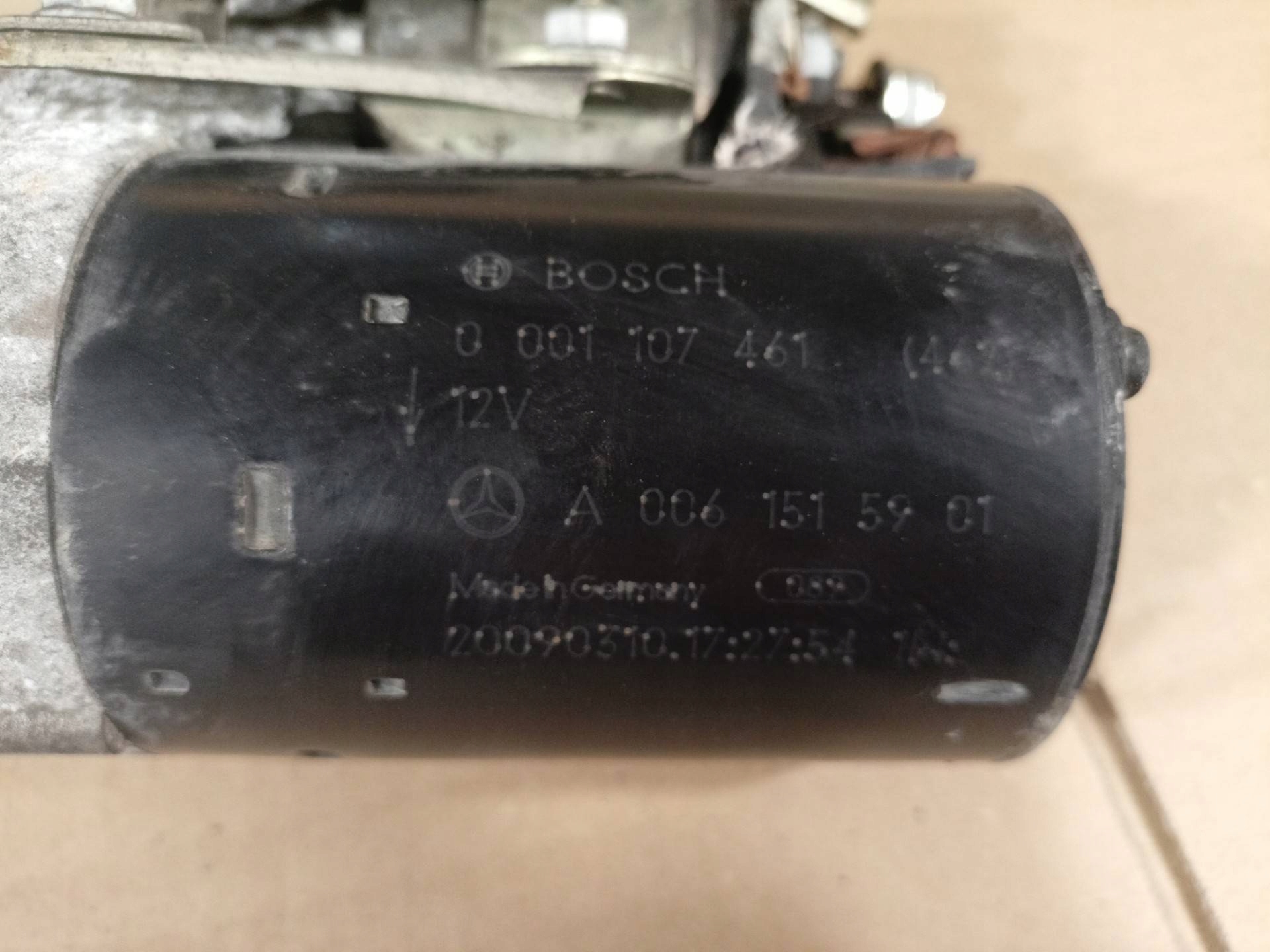 starter Mercedes-Benz M W164 facelift 2010 A0061515901
