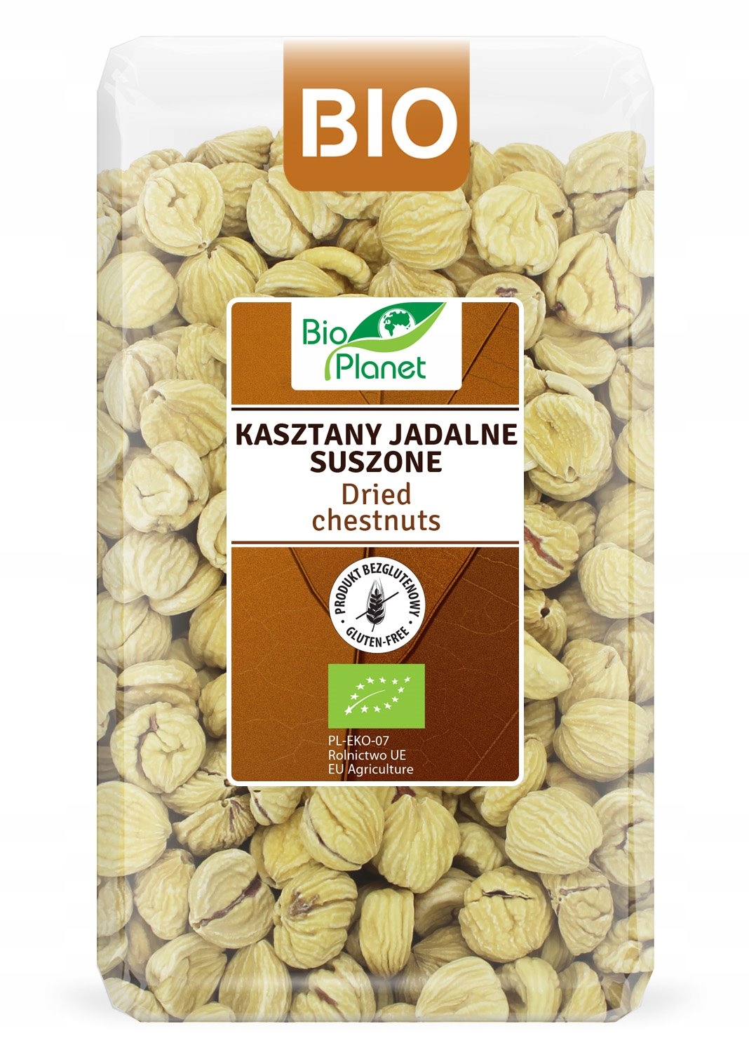 Levně Bio planet jedlé kaštany sušené bezlepkové bio 1 kg