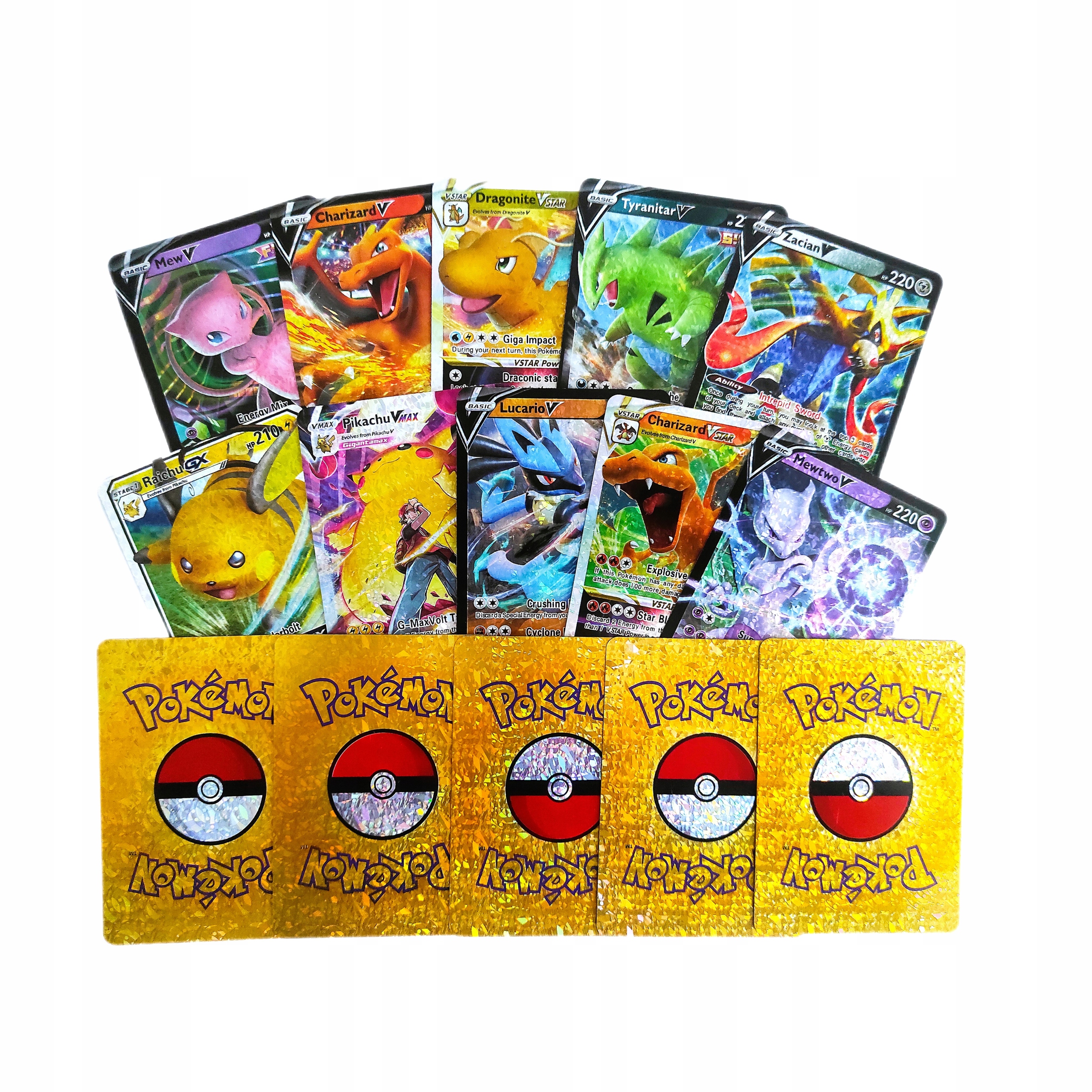 

Karty Pokemon Złote Diamentowe Błyszczące 55 Szt