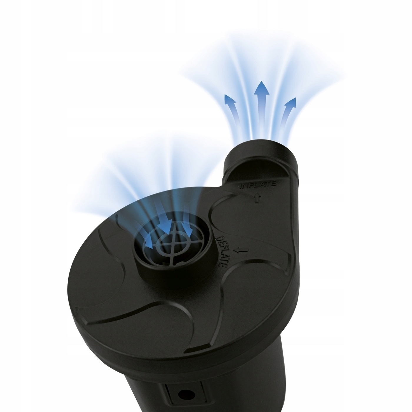 POMPKA ELEKTRYCZNA DO MATERACA piłki BASENU 3 KOŃCÓWKI do pompowania Marka inna