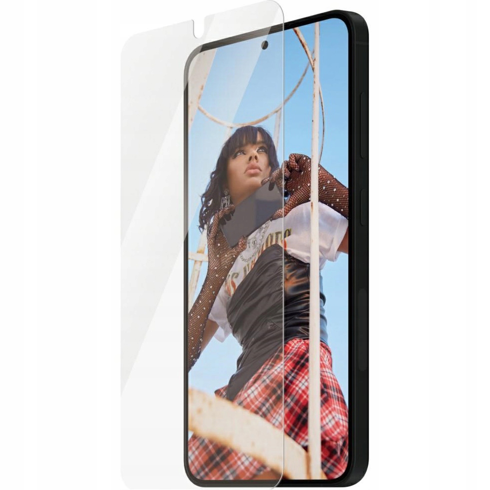 Szkło hartowane PanzerGlass do Galaxy S25 S24, mocna szybka z aplikatorem