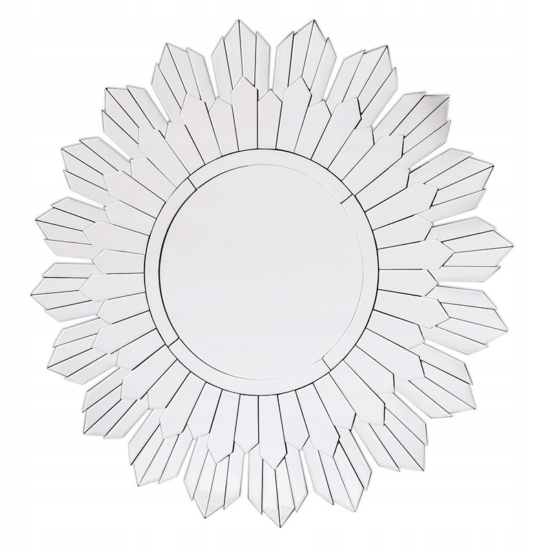 Zrkadlo Slnko V Zrkadlovom Ráme 100 cm Glamour