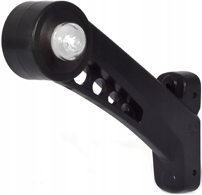 LAMPA OBRYSOWA PRAWA DIODOWA LED 12-24V ROGOWA WAŚ Strona zabudowy przednie lewe przednie prawe