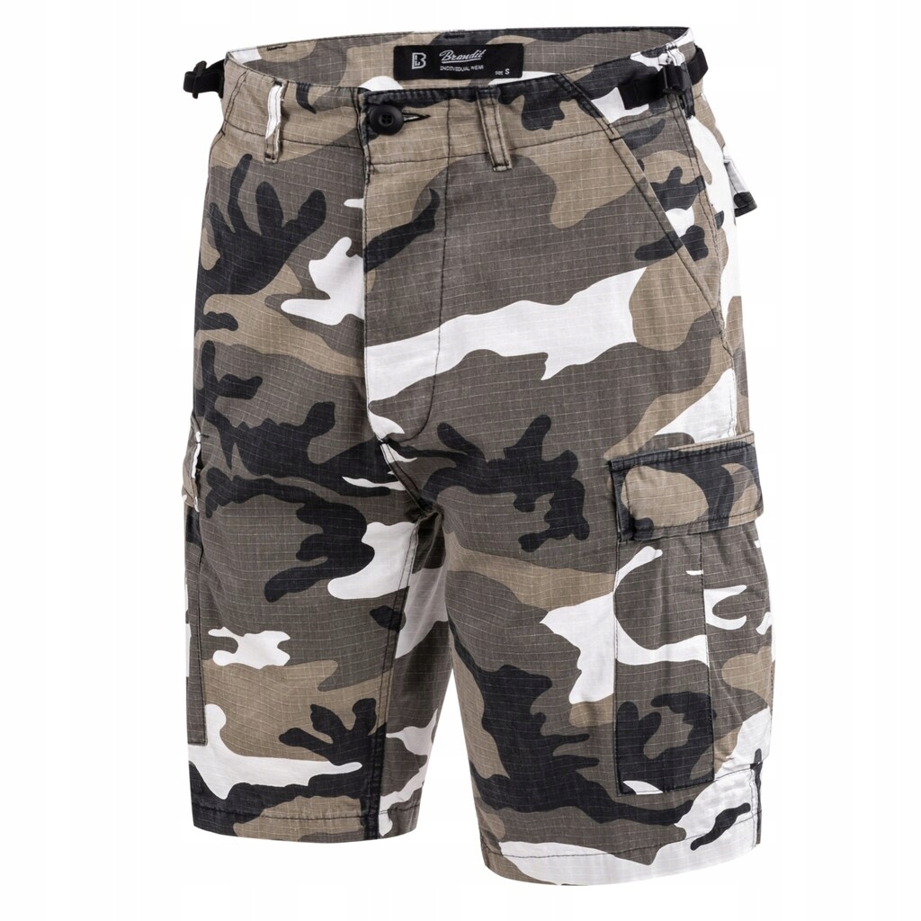 Pánské kraťasy kapsáče maskáčový Brandit Bdu Rip-Stop Urban XXL