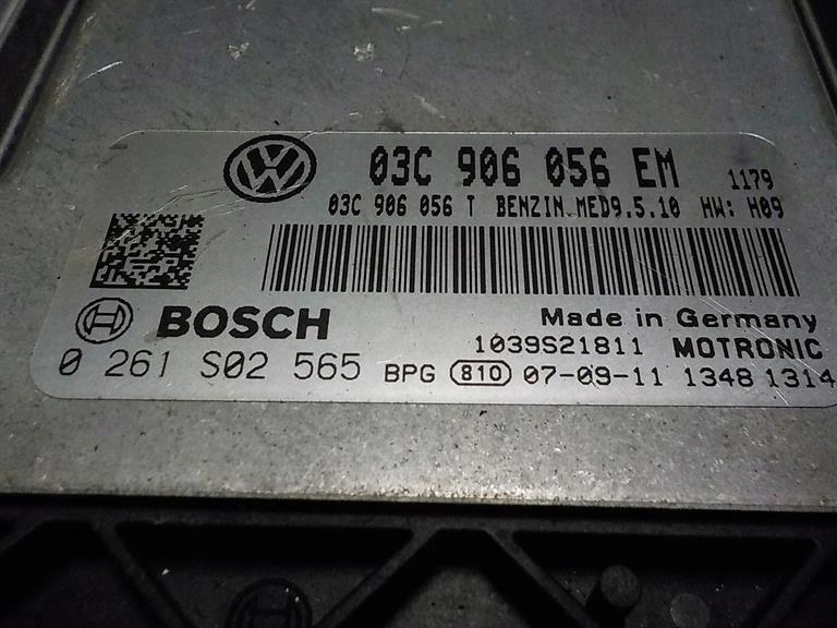 VW computer control unit 03C906056EM 0261S02565
