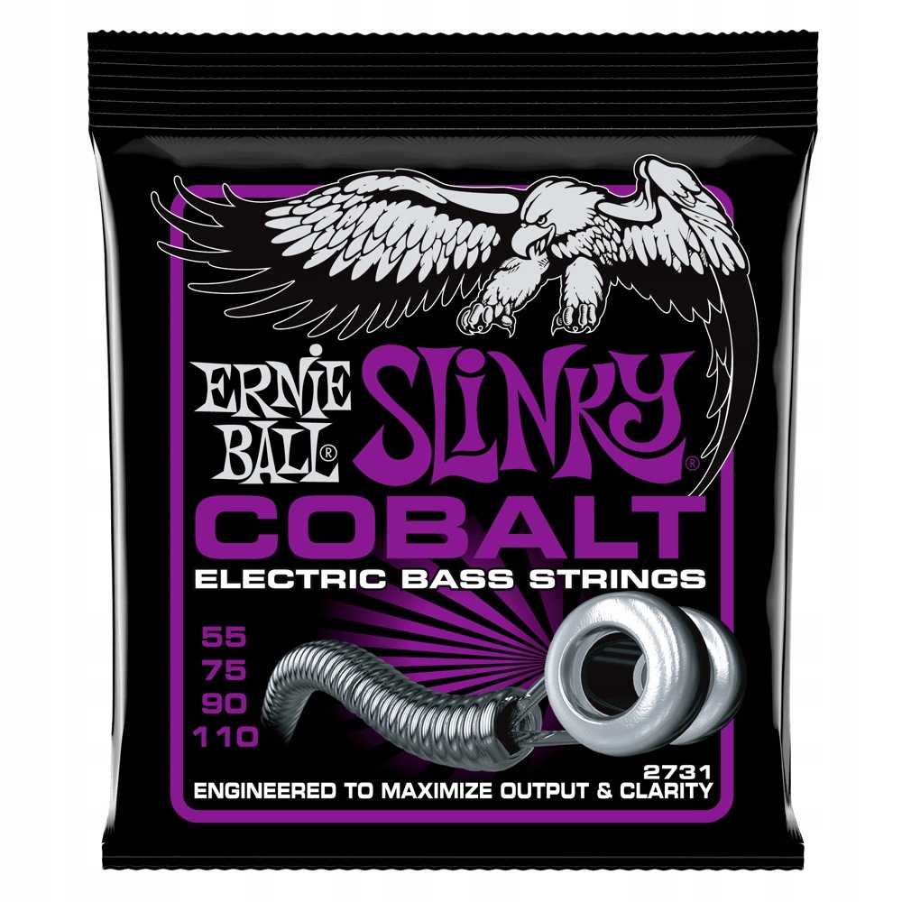 Struny Ernie Ball 2731 Slinky Cobalt (55-110)