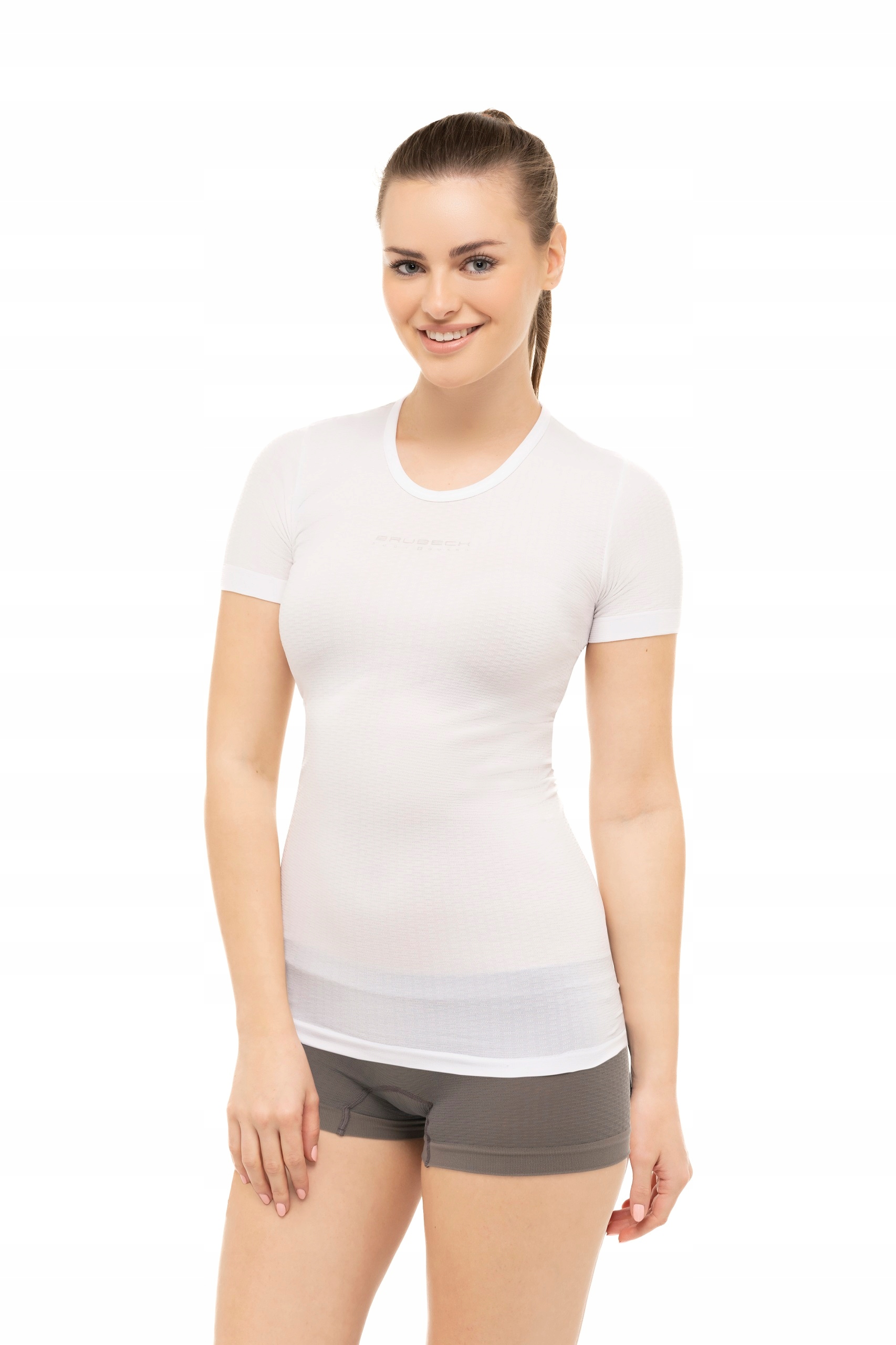 BRUBECK BASE LAYER KOSZULKA TERMOAKTYWNA UNISEX KRÓTKI RĘKAW POTÓWKA M
