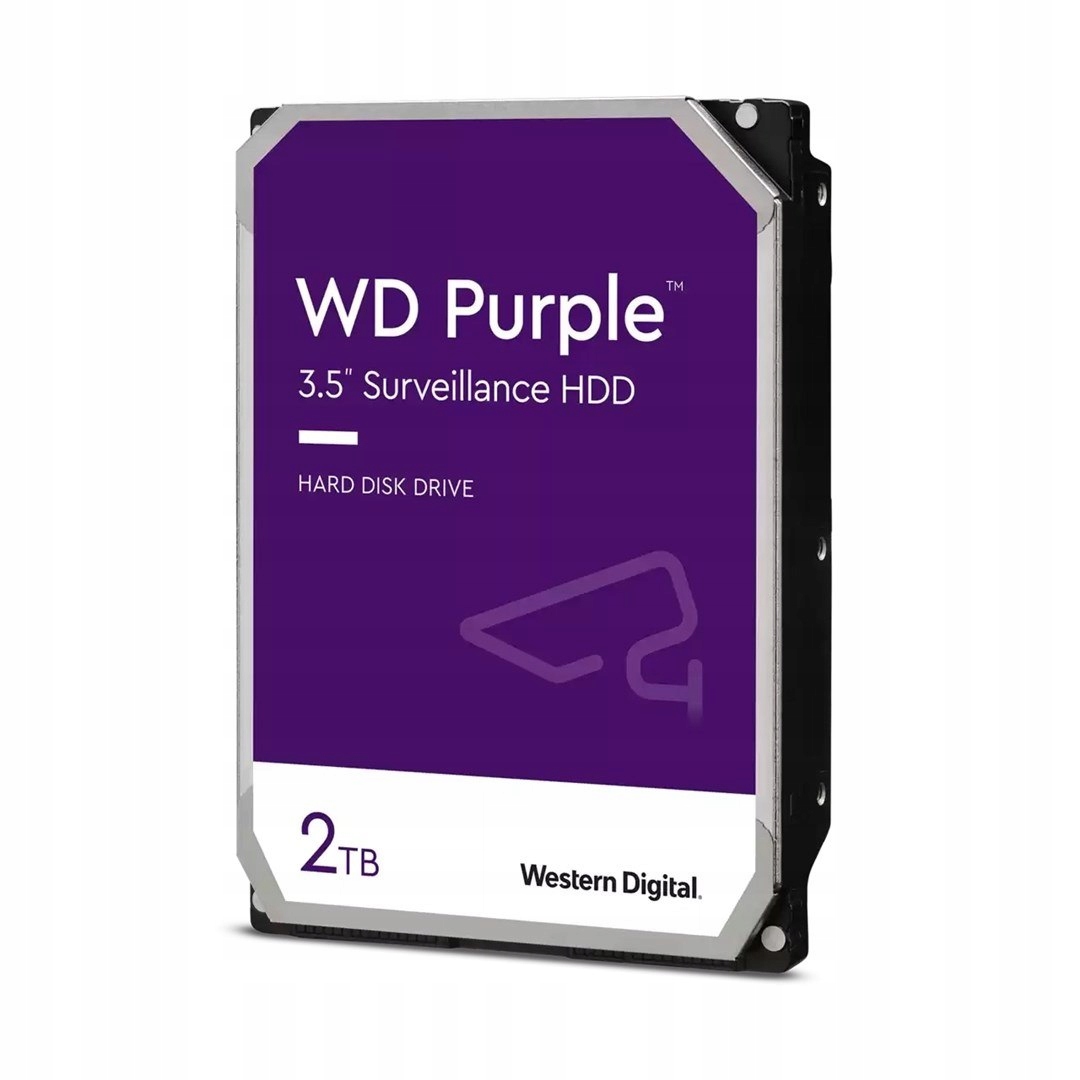 Dysk twardy HDD WD Purple 2TB 3,5" SATA WD23P
