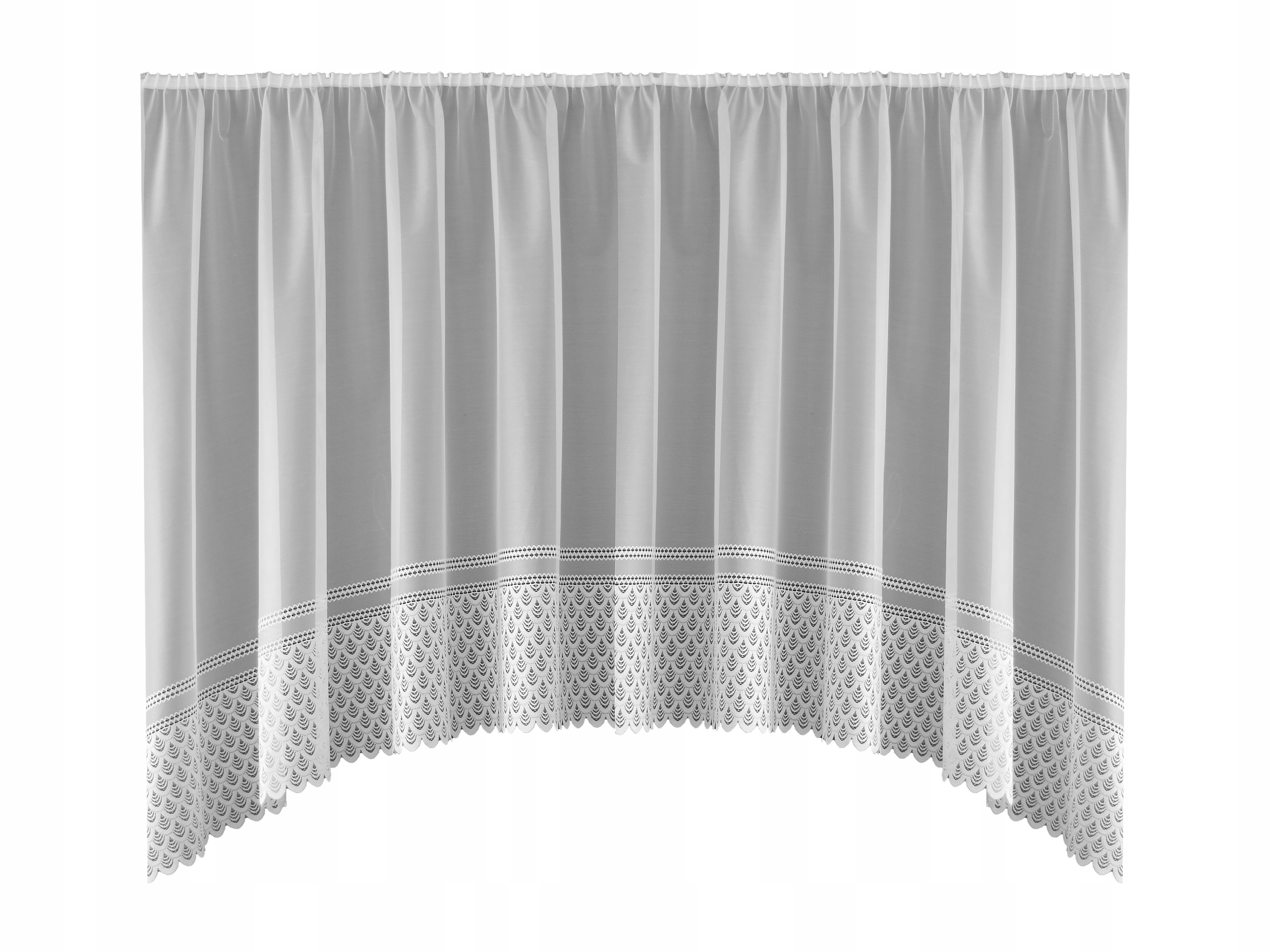 FIRANA GOTOWA ŻAKARDOWA 150 X 400 Z TAŚMĄ HAFT 78