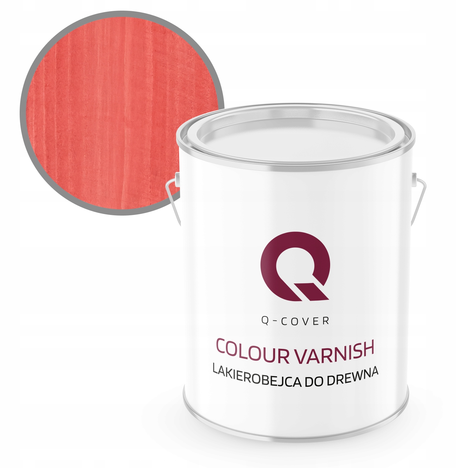 Rychleschnoucí Lak Na Dřevo 2,5 L Růží Satén Výkonná Barva 3V1 Uv