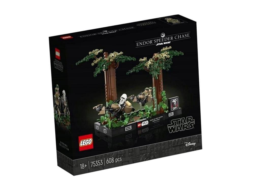 LEGO STAR WARS 75353 DIORAMA: POŚCI NA ŚCIGACZ....