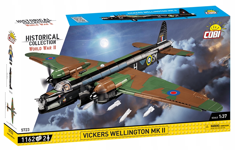 

Klocki Mała Armia Vickers Wellington Mk.II Cobi