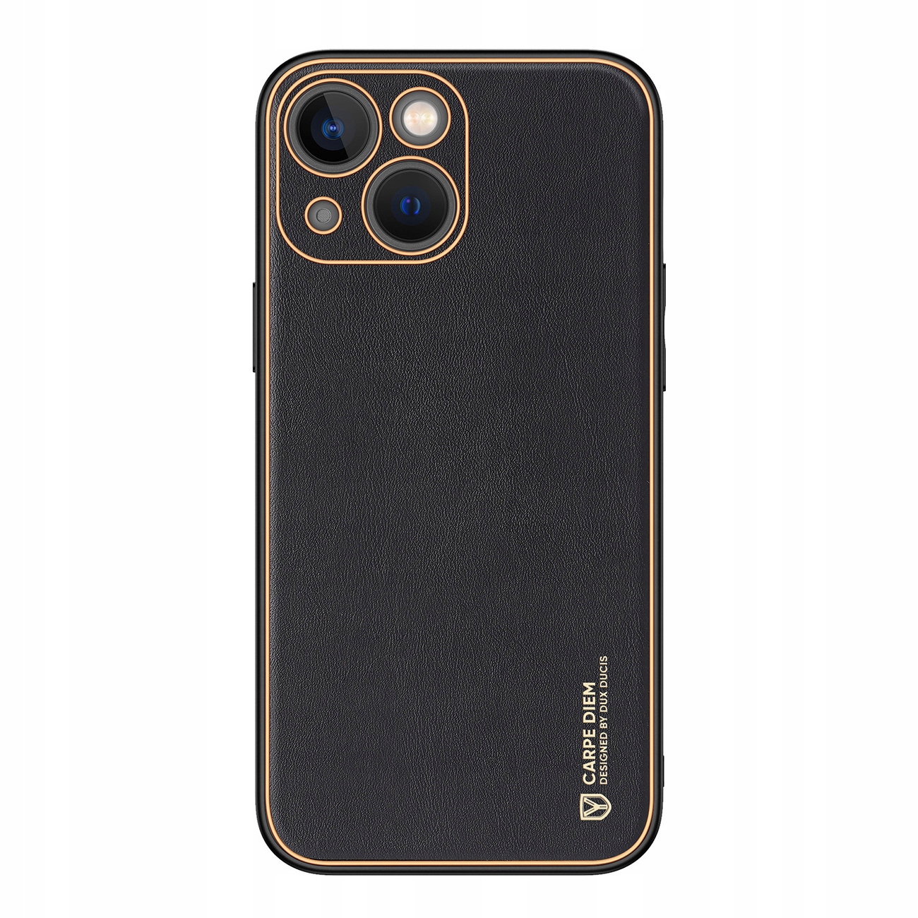 Dux Ducis Yolo etui iPhone 14 Plus pokrowiec ze skóry ekologicznej czarny