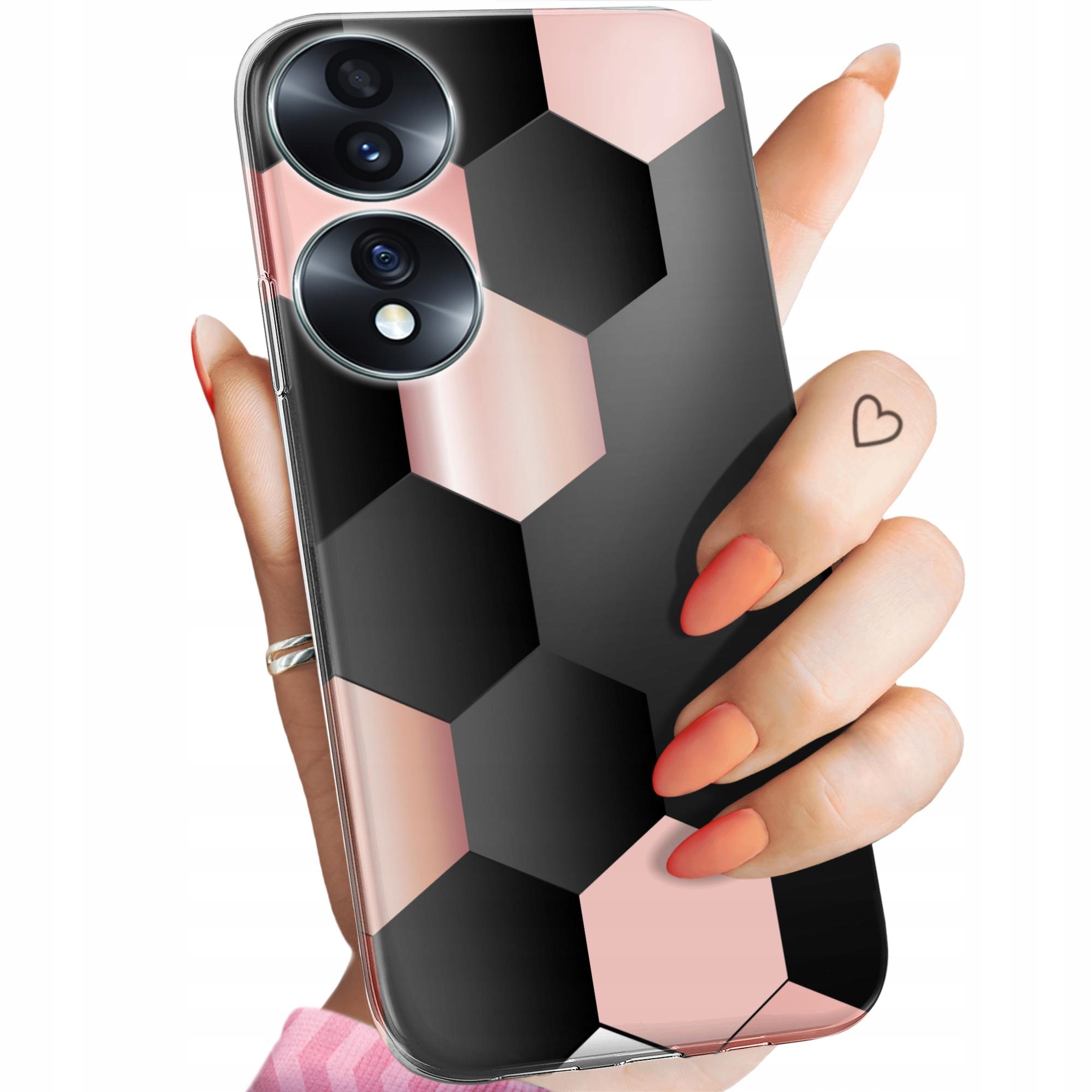 Etui Do Honor 70 Geometryczne Symetria Obudowa Pokrowiec Case