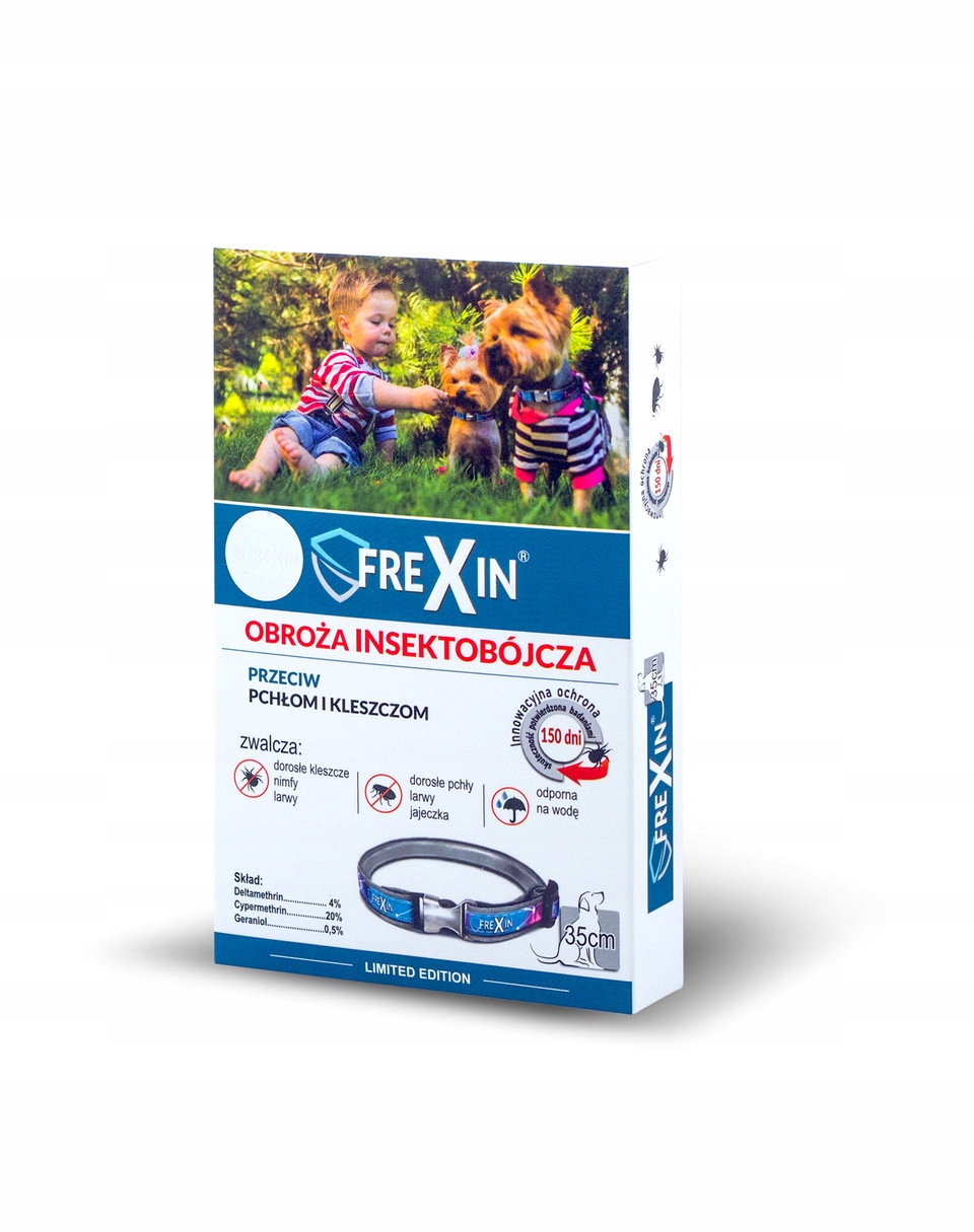 FREXIN инсектицидный ошейник для собак 35 см бесплатно